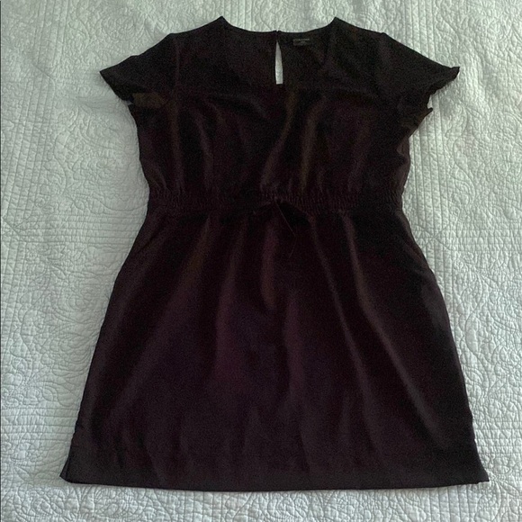 32 Degrees Black Sheath Mini Dress Crew Neck - Picture 1 of 5